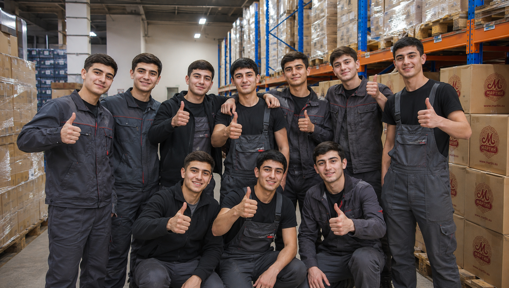 Մեր պահեստի թիմը